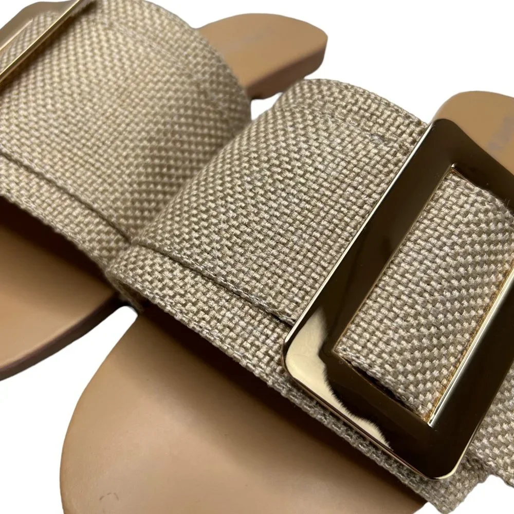 Shein Canvas Slide Sandal (6.5)